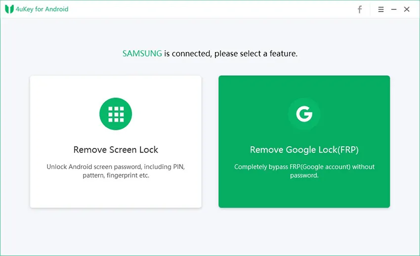elige eliminar el bloqueo de Google