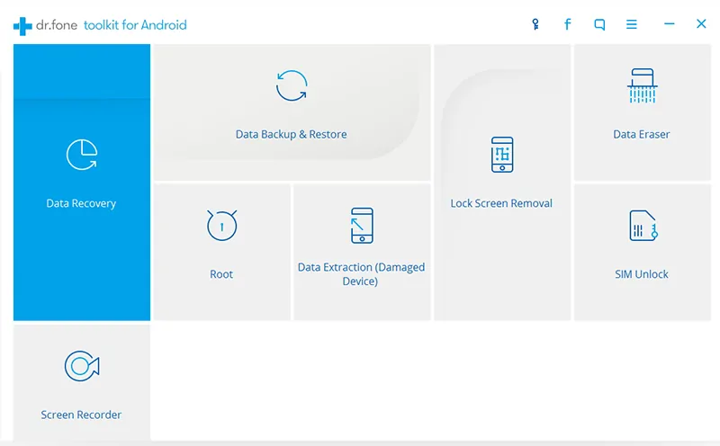 drfone android toolkit