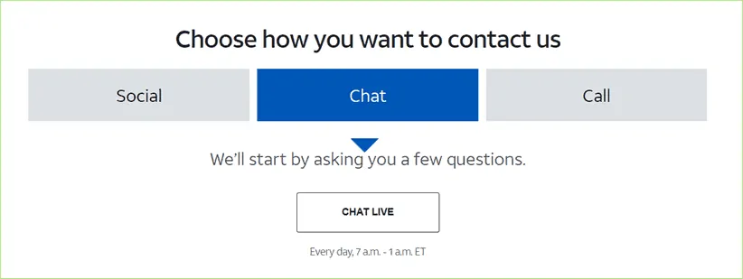 contact att support