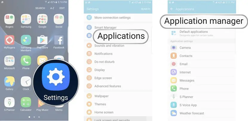 android application manager