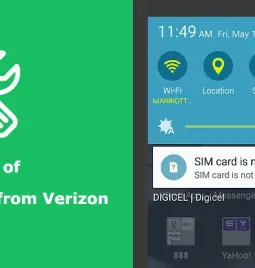How to Fix “SIM card is not from Verizon Wireless”?