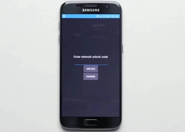 enter network unlock code